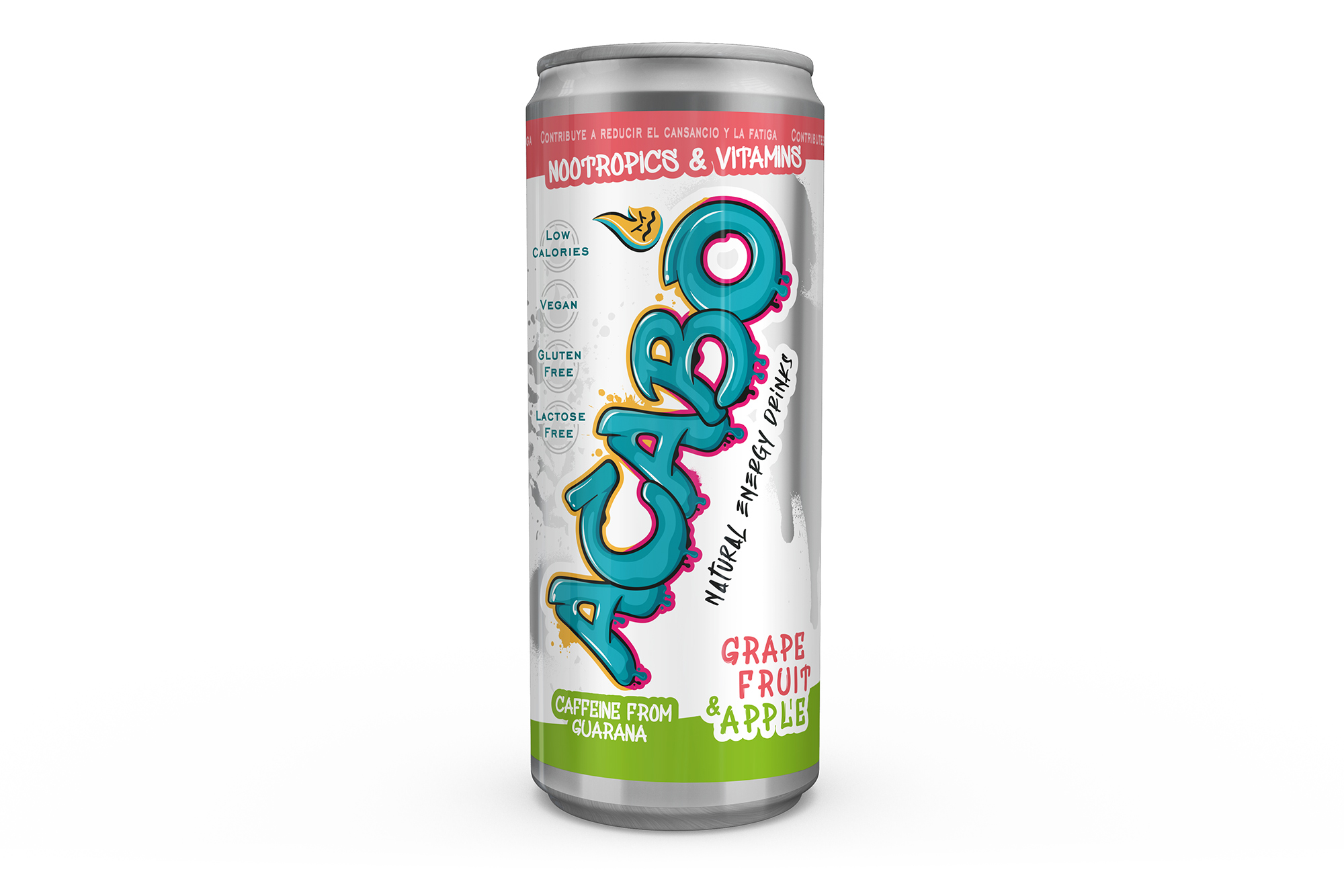 ACABÓ ENERGY DRINK PACKAGING ACABÓ ENERGY DRINK PACKAGING