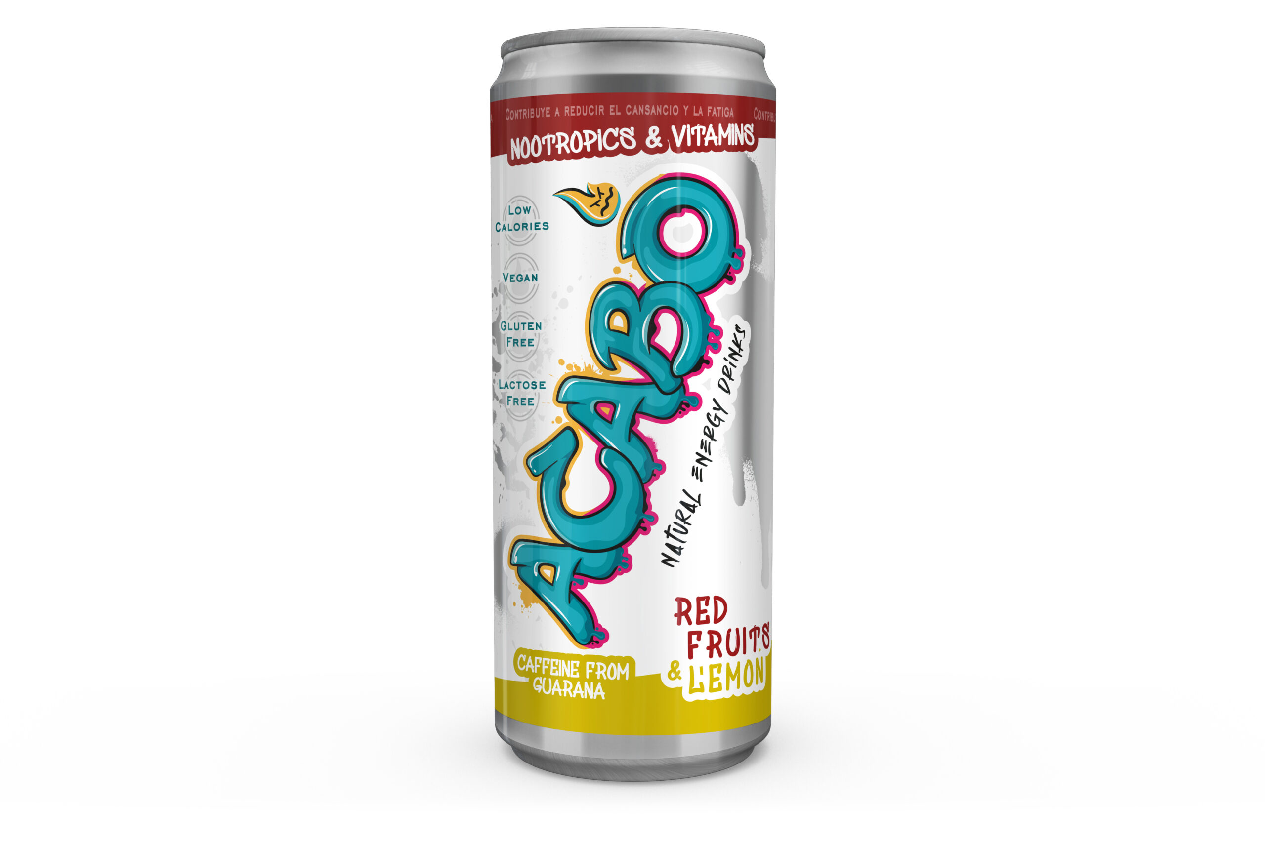 ACABÓ ENERGY DRINK PACKAGING